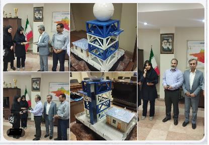 ساخت ماکت رادار هواشناسی استان تهران توسط هنرجوهای هنرستان برهان